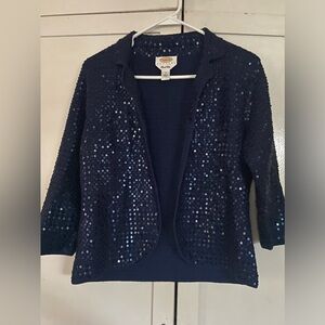 Talbots sequins cardigan